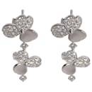 TIFFANY & CO. Boucles d'oreilles Paper Flowers en diamant 950 Platine 12 ctw - Tiffany & Co