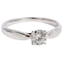 TIFFANY & CO. Bague de fiançailles diamant Harmony en platine E VVS1 0.5 ctw - Tiffany & Co