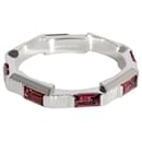 Gucci Link to Love Rubelite Band in 18K white gold