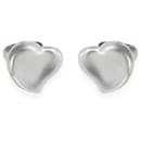 TIFFANY & CO. ELSA PERETTI 10mm Heart Earrings in Sterling Silver - Tiffany & Co