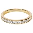TIFFANY & CO. Fede nuziale con diamanti dentro 18K oro giallo 0.39 ctw - Tiffany & Co