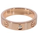 Alianza de boda Cartier Love con diamantes en 18k oro rosa 02 por cierto