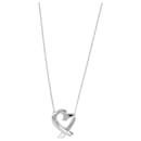 TIFFANY & CO. Paloma Picasso Loving Heart Pendant in Sterling Silver - Tiffany & Co