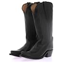 NON SIGNE / UNSIGNED  Boots T.US 6.5 leather - Autre Marque