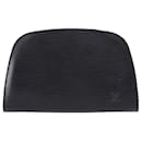 Louis Vuitton Dauphine 17 Cosmetic Pouch in Black Epi Leather
