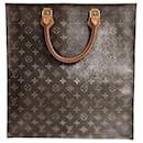 Louis Vuitton Sac Plat Handtasche aus Monogramm-Canvas 