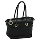 CELINE Hand Bag Nylon Black Auth bs12635 - Céline