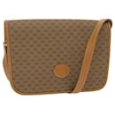 GUCCI Micro GG Supreme Shoulder Bag PVC Beige Auth bs12881 - Gucci