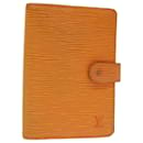 LOUIS VUITTON Epi Agenda PM Day Planner Couverture Orange Mandarin R2005H Authentification 69174 - Louis Vuitton
