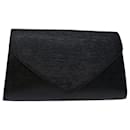 LOUIS VUITTON Epi Art Deco Clutch Bag Black M52632 LV Auth 68638 - Louis Vuitton