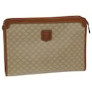 CELINE Macadam Canvas Clutch Bag Bege Auth bs12903 - Céline