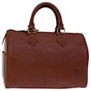 Louis Vuitton Epi Speedy 25 Hand Bag Brown M43013 LV Auth 68732