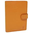 LOUIS VUITTON Epi Agenda PM Day Planner Couverture Orange Mandarin R2005H Authentification 69175 - Louis Vuitton