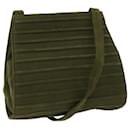 LOEWE Shoulder Bag Leather Green Auth ar11530 - Loewe