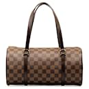 Brown Louis Vuitton Damier Ebene Papillon 30 handbag
