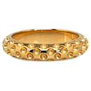Gold Hermès Dots Scarf Ring