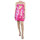 Pink sleeveless sequin mini dress - size UK 8 - Autre Marque