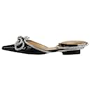 Black patent lined-bow leather flats - size EU 40 - Mach & Mach
