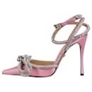 Pink lined-bow high heels - size EU 36 - Mach & Mach