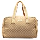 Gucci Brown GG Canvas Web Carryall