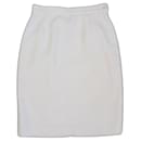 Falda blanca de verano Yves Saint Laurent