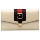 Leather Sylvie Continental Wallet 476084 - Gucci