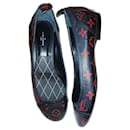 New Revival Ballerina Monogram Black and Red - Louis Vuitton