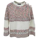Chanel 17P CC Logo Knöpfe Mehrfarbig Pullover Sweater Top