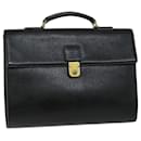 Burberrys Business Bag Cuir Noir Auth bs11219 - Autre Marque