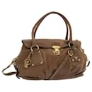 PRADA Shoulder Bag Leather 2way Brown Auth bs11266 - Prada