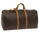 Louis Vuitton Monograma Keepall Bandouliere 60 Boston Bag M41412 LV Auth bs12142