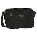 PRADA Shoulder Bag Nylon Black Auth yk11206 - Prada