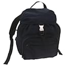 PRADA Backpack Nylon Navy Auth ki4230 - Prada