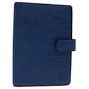 LOUIS VUITTON Epi Agenda PM Day Planner Cubierta Azul R20055 LV Auth 69157 - Louis Vuitton