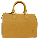 Louis Vuitton Epi Speedy 25 Hand Bag Tassili Yellow M43019 LV Auth 68533