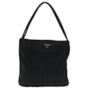 PRADA Tote Bag Nylon Black Auth bs12578 - Prada
