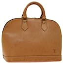 LOUIS VUITTON Nomad Leather Alma Hand Bag Beige M85000 LV Auth 68744 - Louis Vuitton