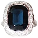 Art Deco sapphire ring - Sans Arcidet