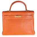 Hermès Orange H Togo Ritorno Kelly 35 GHW