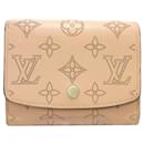 Louis Vuitton Pink Monogram Mahina Iris Compact Wallet