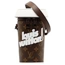 Brauner Louis Vuitton-Monogramm-Kaffeetassenbeutel