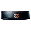 Cinturón de cuero Chanel