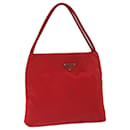 PRADA Shoulder Bag Nylon Red Auth yk11345 - Prada