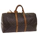 Louis Vuitton-Monogramm Keepall 55 Boston Bag M.41424 LV Auth 68411
