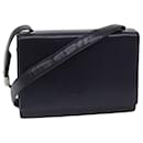 PRADA Shoulder Bag Leather Purple Auth 68014 - Prada