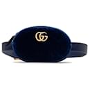 GG Marmont Velour Belt Bag - Gucci