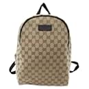 mochila de lona con GG - Gucci