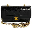 Quilted Patent CC Flap Crossbody Bag - Chanel