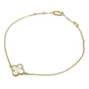 18K Mother of Pearl Sweet Alhambra Bracelet - Van Cleef & Arpels