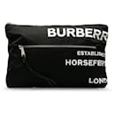 Embreagem de nylon com estampa Horseferry - Burberry